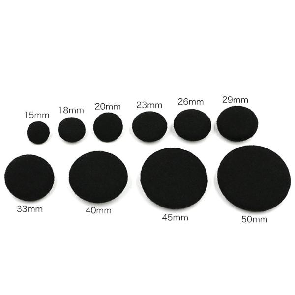 Wholesale round shank fabric covered shank buttons