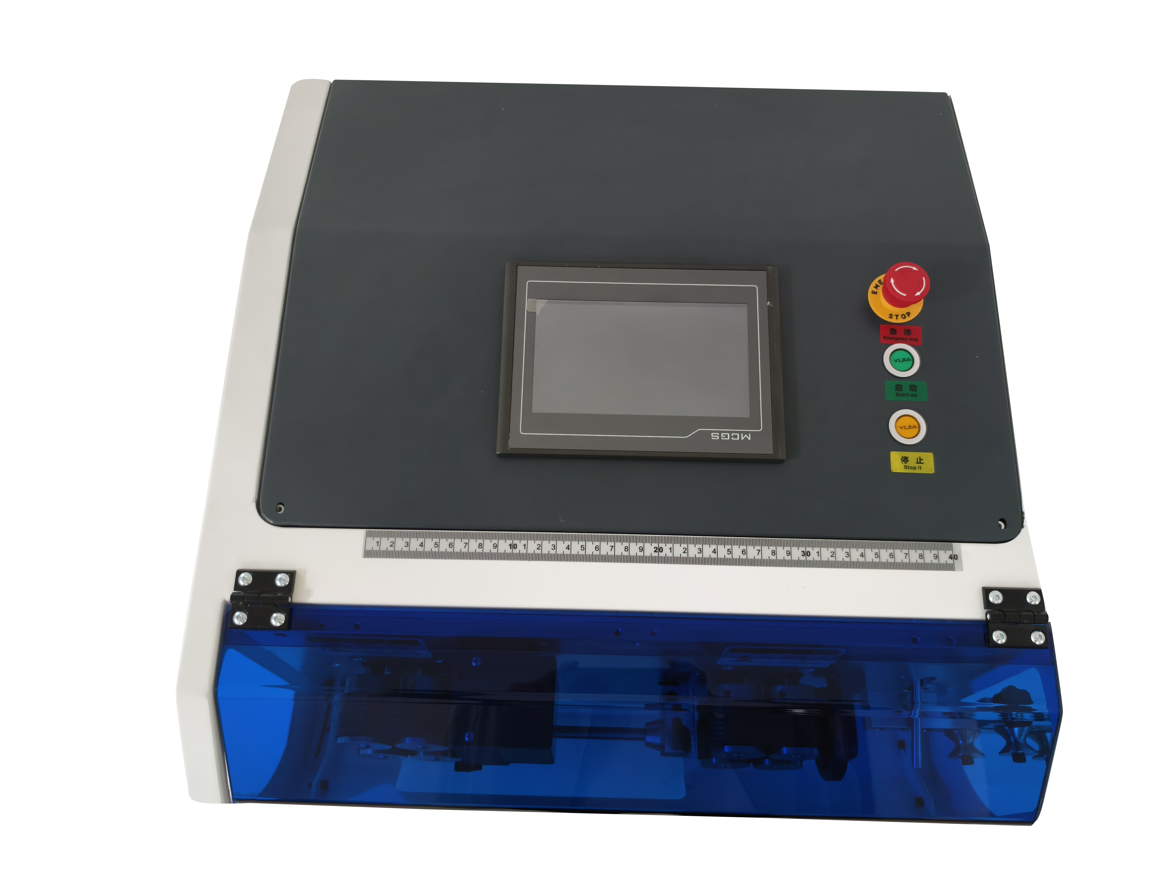 HQ 650W Multi-function Fully Automatic Cable Strip Machine Cable Max 35mm² Wire Stripping 8 Wheels Driving Factory Direct
