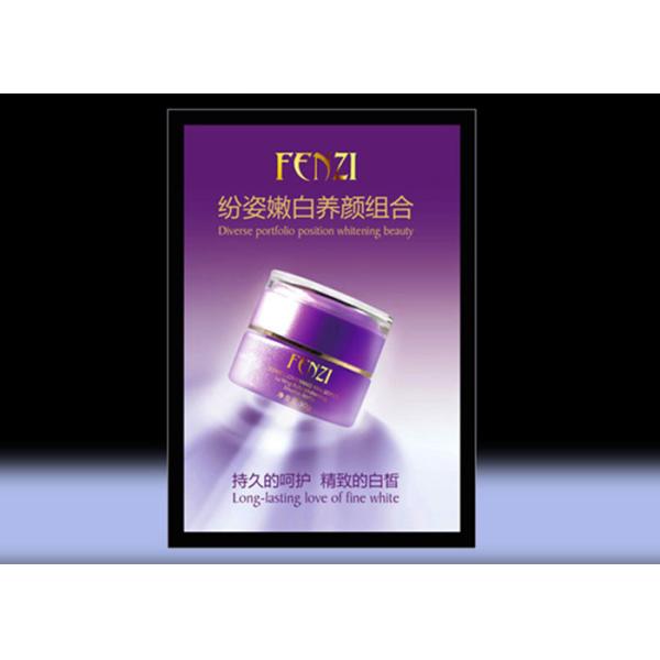 Single Side Ultra Thin Light Up Letter Box For Indoor Frame Advertising