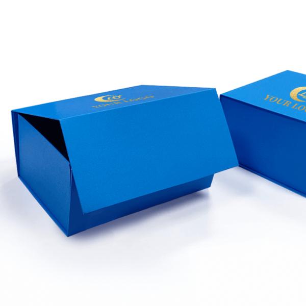 Collapsible Flat Pack Magnetic Gift Boxes Luxury Folding Box With Magnetic Closure
