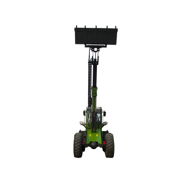2.5 Ton Telescopic Small Bucket Loader 60KW Four Wheel Drive