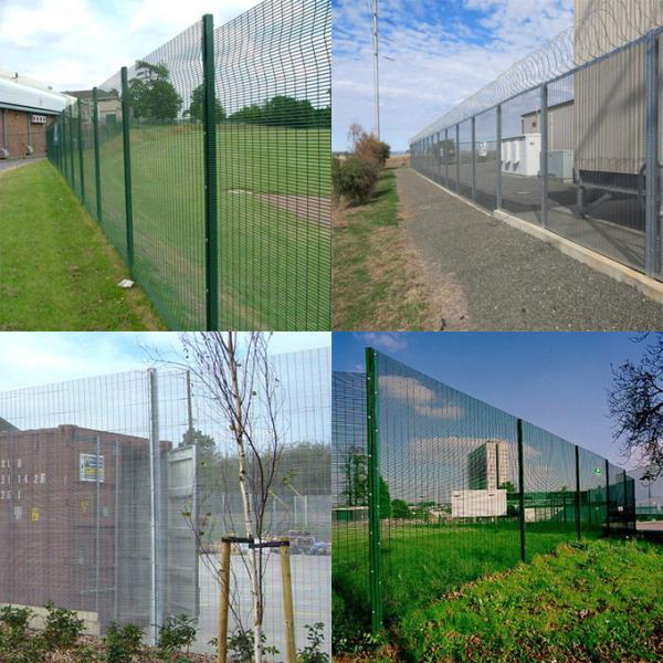 358 welded wire mesh fence