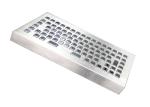Stand Alone Metal Industrial Desktop Keyboard With Customizable Language Layout