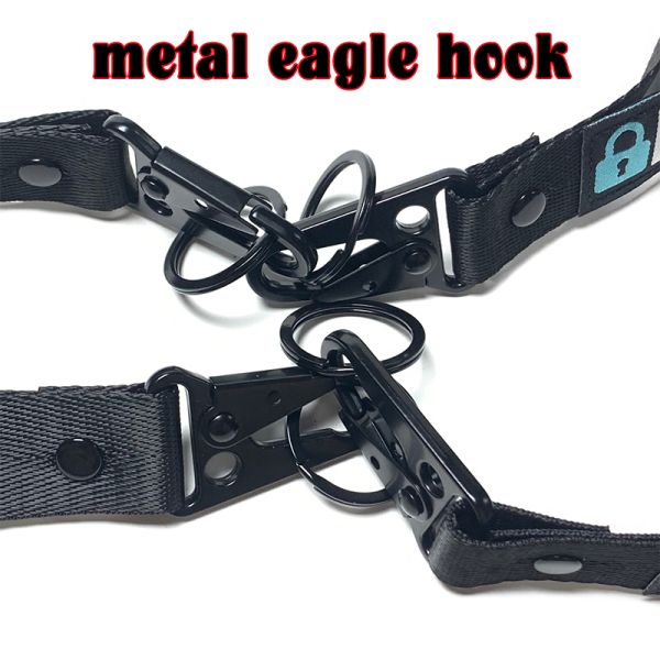 Custom silkscreen printed logo lanyard neck straps perfect for keychains.