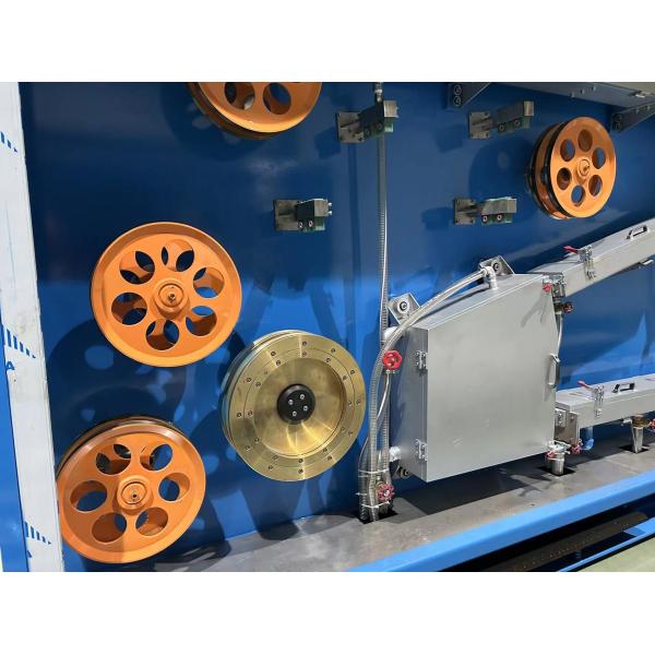13 Dies Copper Drawing Machine 132kw High Speed Wire Drawing Machine