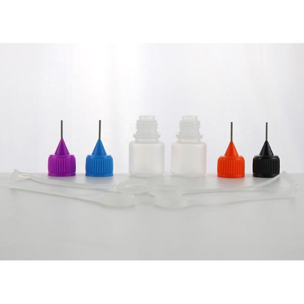 3ml Mini Size Smoke Oil Bottle Empty Plastic Needle Cap Pp Material Durable