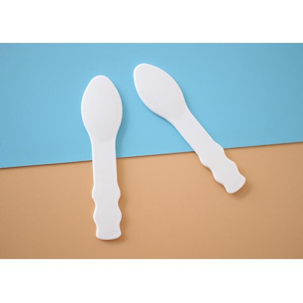 7cm Particular Makeup Plastic Spatula Spoon For Paste Clay