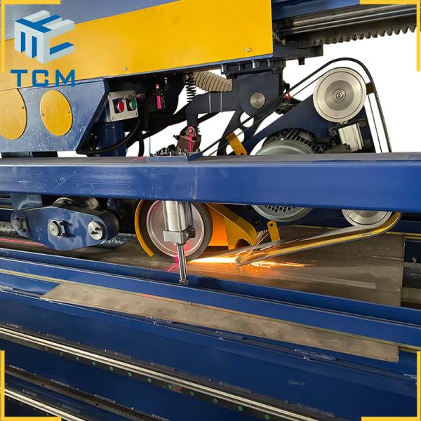 Longitudinal Welding Seam PLC CE Automatic Grinding And Polishing Machine