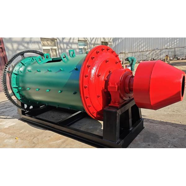 Low Consumption Mining Powder Grinding Machine Dry / Wet Type Limestone Gold Ore Ball Mill