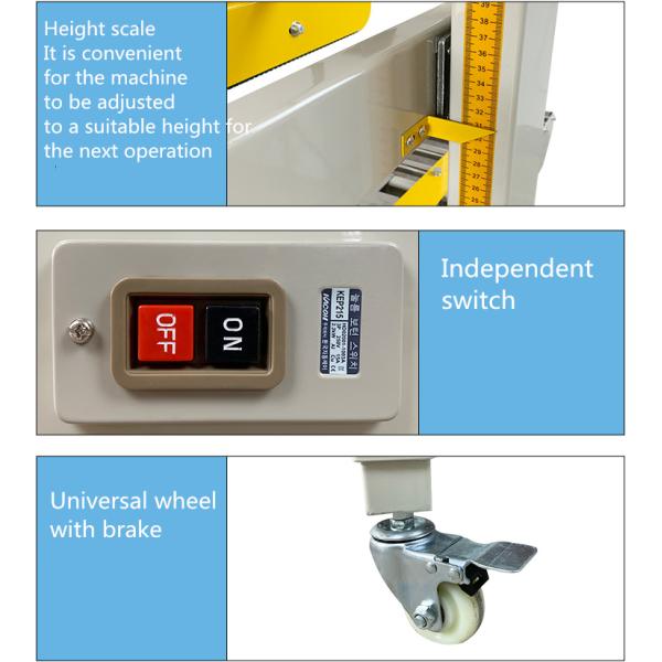 Construction Works Auto Box Taping Carton Sealing Machine with Packaging Material