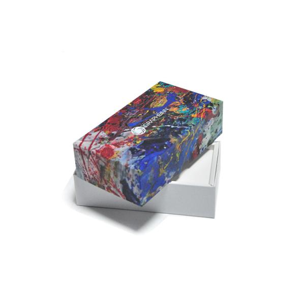 Phone Case Packaging Universal Kraft Paper Box With Clear PVC Window Simple