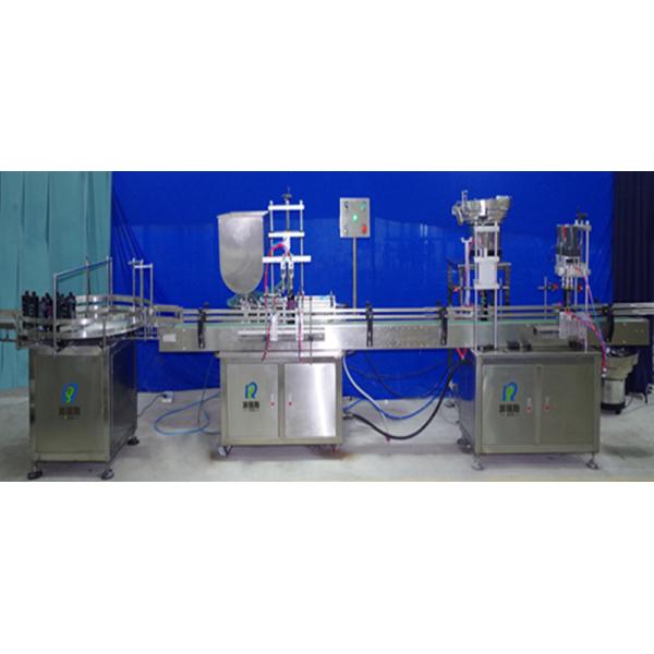 Two Heads Automatic Filling And Capping Machine 1000ml To 5000ml