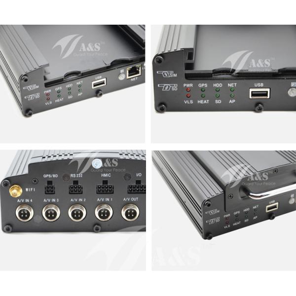 4CH AHD 720P Hard Disk 3G Mobile DVR for School Bus