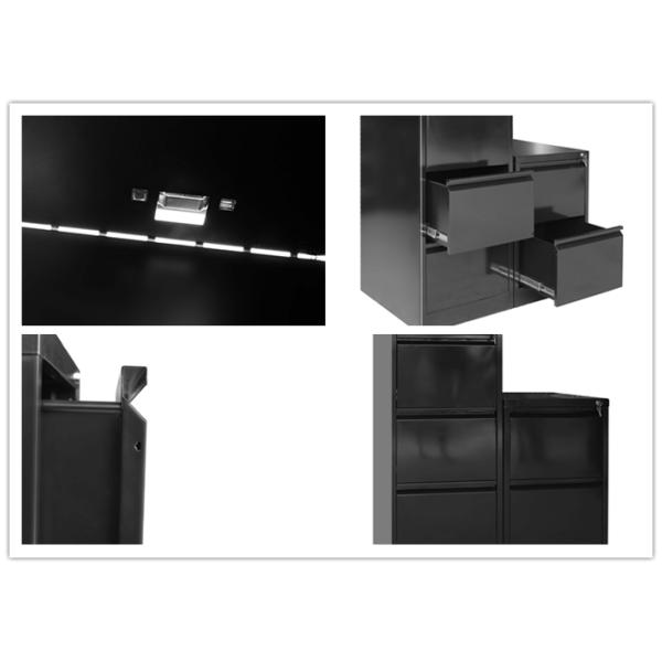 WT Lock Convertible 4 Drawer Metal Filing Cabinet