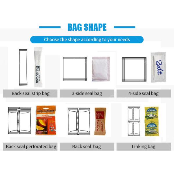 Electric Driven Full Automatic Granule Packaging Machine for Dried Fruit and Nuts