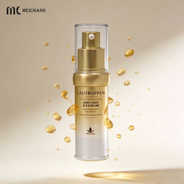 Electroplated Airless Pump Bottle with Vacuum Preservation Technology for Customizable Skincare Packaging