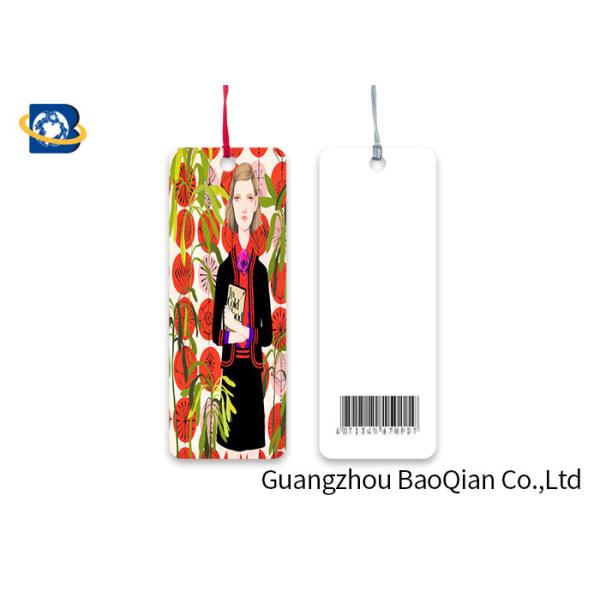 Offset Printing Custom Printed Bookmarks PET / PP Material Multi Shape Choice