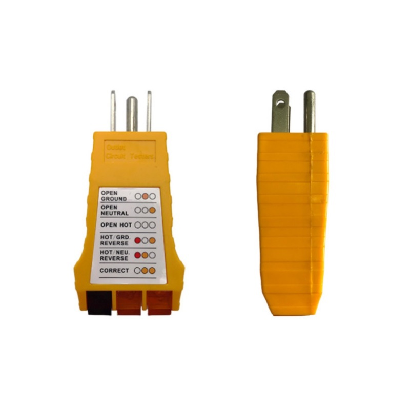 Socket Plug Tester Voltage Live Wire Detector With Rcd Test Detector Socket Test UK EU Socket Tester Grounding Earthing Adapter