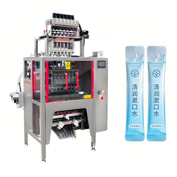 8 Lane Multi Lane Packing Machine Liquid Paste Powder Sachet Filling Machine 7.5KW