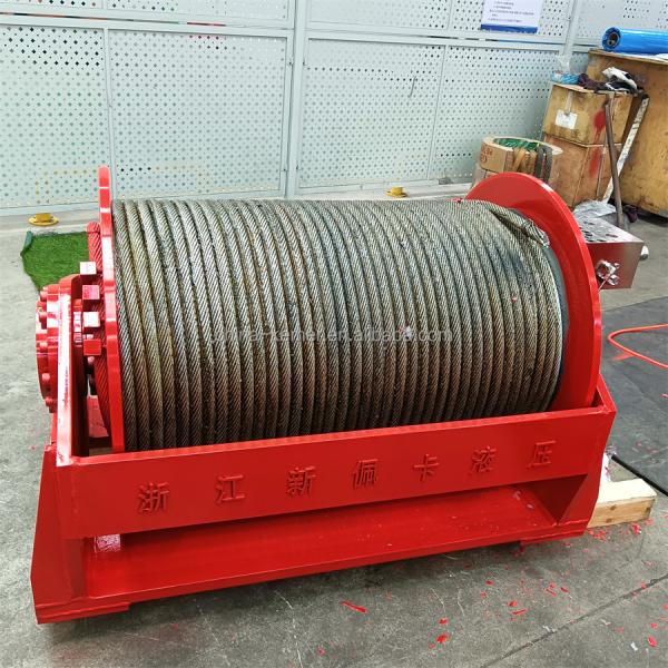 OEM Support 3tons Hydraulic Winch Lifting Towing Pull Winch for Pulling Application
