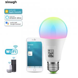 Quality 0.2kg Tuya Smart Wifi LED Bulb Home Smart Light Bulbs for sale