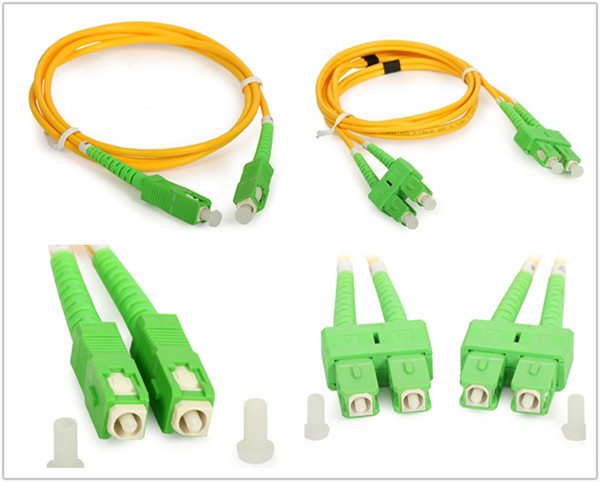 CATV Network SC / APC Fiber Optical Patch Cord With G657A Fiber