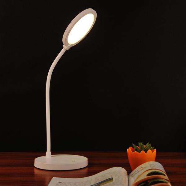 Portable Dimmabletable Smart LED Table Lamp USB Rechargeable For Bedroom Study Office