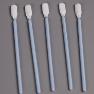 Quality Long Handle Lint Free Microfiber Cleanroom Swabs For Electronics Cleaning for sale