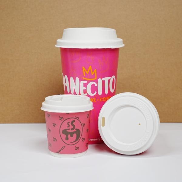 Biodegradable disposable paper coffee cup customized printed logo paper cup