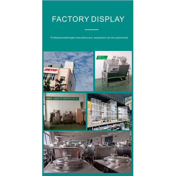 60L Intelligent Temperature Control Explosion Proof Air Cooled Solvent Distillation Equipment