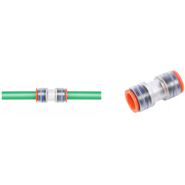 Air Blown HDPE Cable Micro Pipe Connector For Underground Telecommunication Pipe