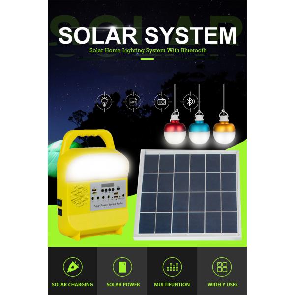 3PCS Led Bulbs Portable Solar Camping Lights