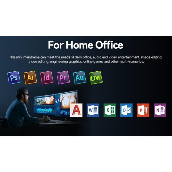 Intel Core i7 Series Processors Gaming PC With Single LAN And Dual 4K HD Display