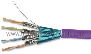 RJ45 Ethernet Cat 7 Network Cables Solid Copper SSTP Double Shielded