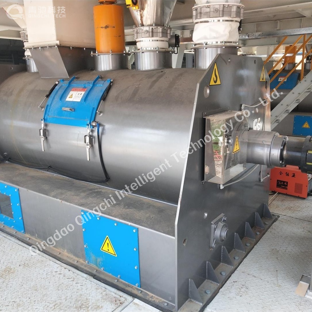 dual shaft mixer