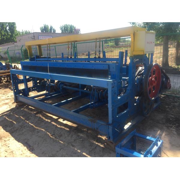 Fully Automatic Crimped Wire Mesh Machine High Speed With 6 Kw Motor