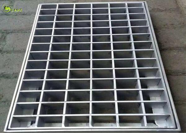 Buy I Bar Type Steel Bar Grating Serrated Surface Burglar Drain Trench Cover at wholesale prices
