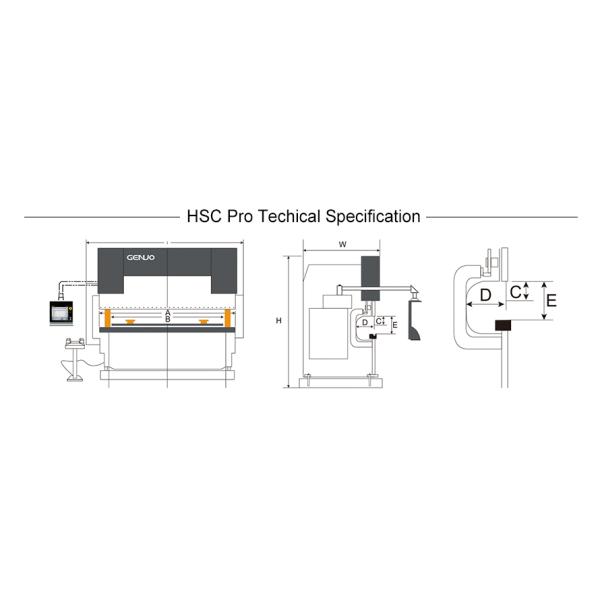 WE67K PRO Synchronize Servo Hydraulic Press Brake Bending Machine