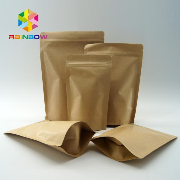 Stand Up Pouch Snack Bag Packaging k Custom Printing 150 Micron Thickness
