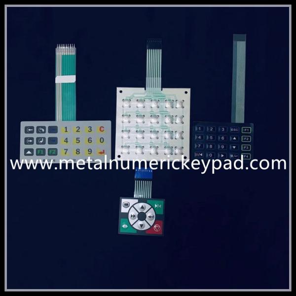 6ms Waterproof Numeric Keypad 10 P Connection Membrane Switch Keypad