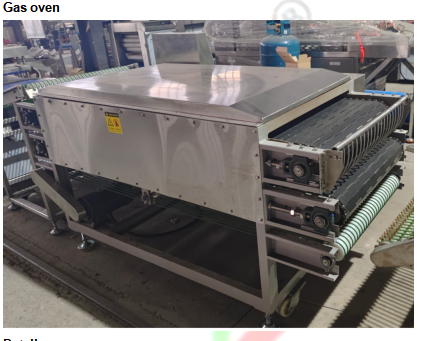 tortilla making machine with gas oven