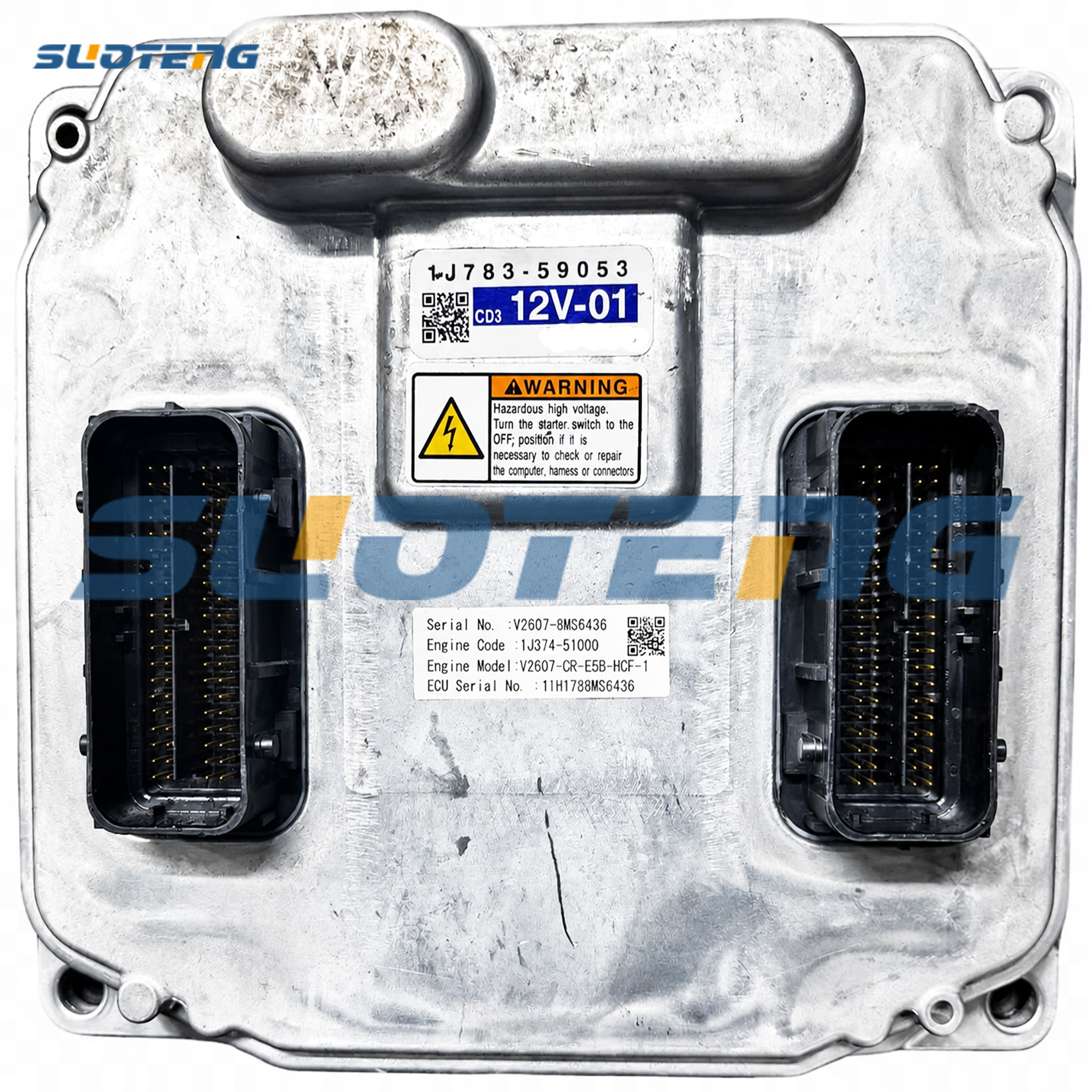 1J783-59053 Computer Board Controller ECU connection ports