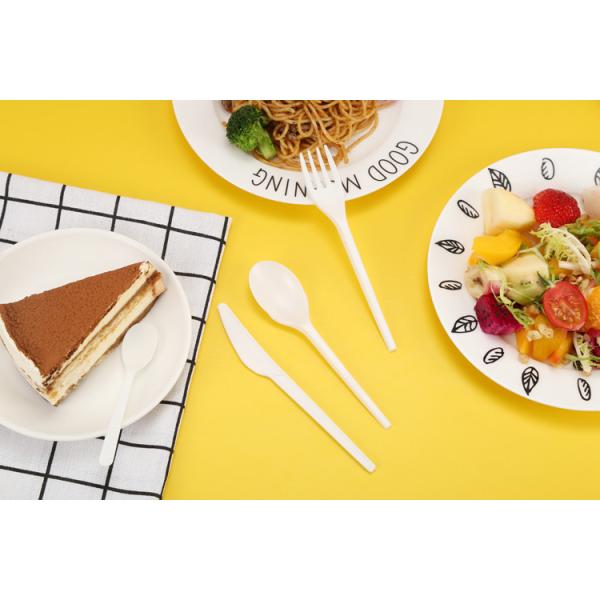 HACCP High Temperature Resistant CPLA Biodegradable Tableware Set