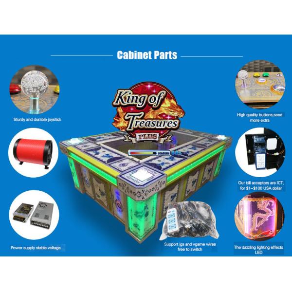 Kungfu Panda Fish Hunter Arcade Casino Game Machine