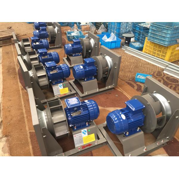 Air handling units usage plenum fan backward centrifugal impeller