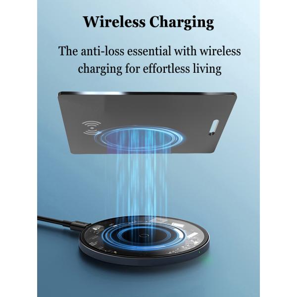 Ultra-thin Card Type Wireless Find My GPS Locator Personnel Tracker Mini Smart Airtag for iOS iPhone Mac iPad iPod