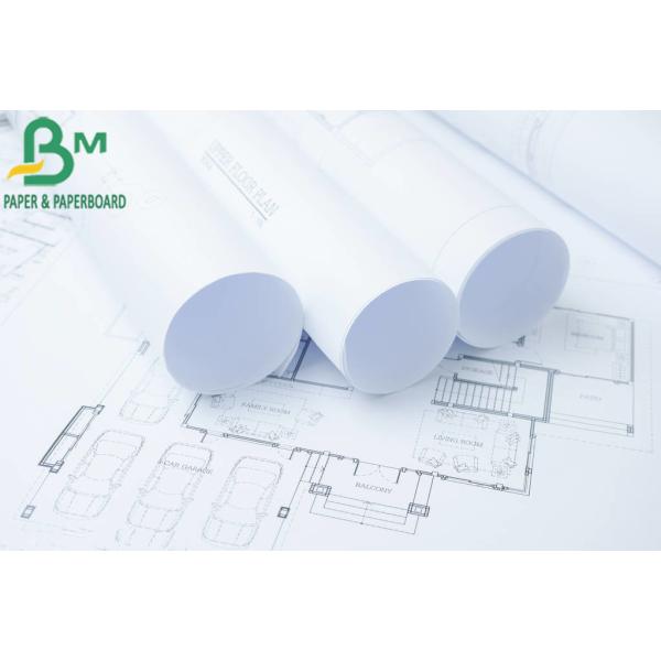 36'' 60'' Width * 50m / 150m Length CAD Plotter Paper Roll Printable