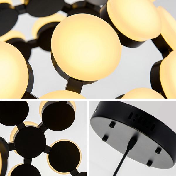 Aluminum Modern Led Ceiling Chandelier Hanging Pendent Lights