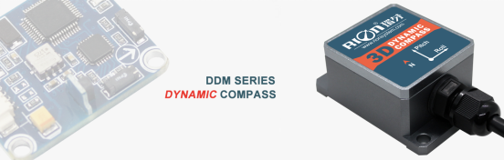 DDM360 3 Axis Gyro Compass Sensor 0.1 Degree Resolution For Heading Angle Finding