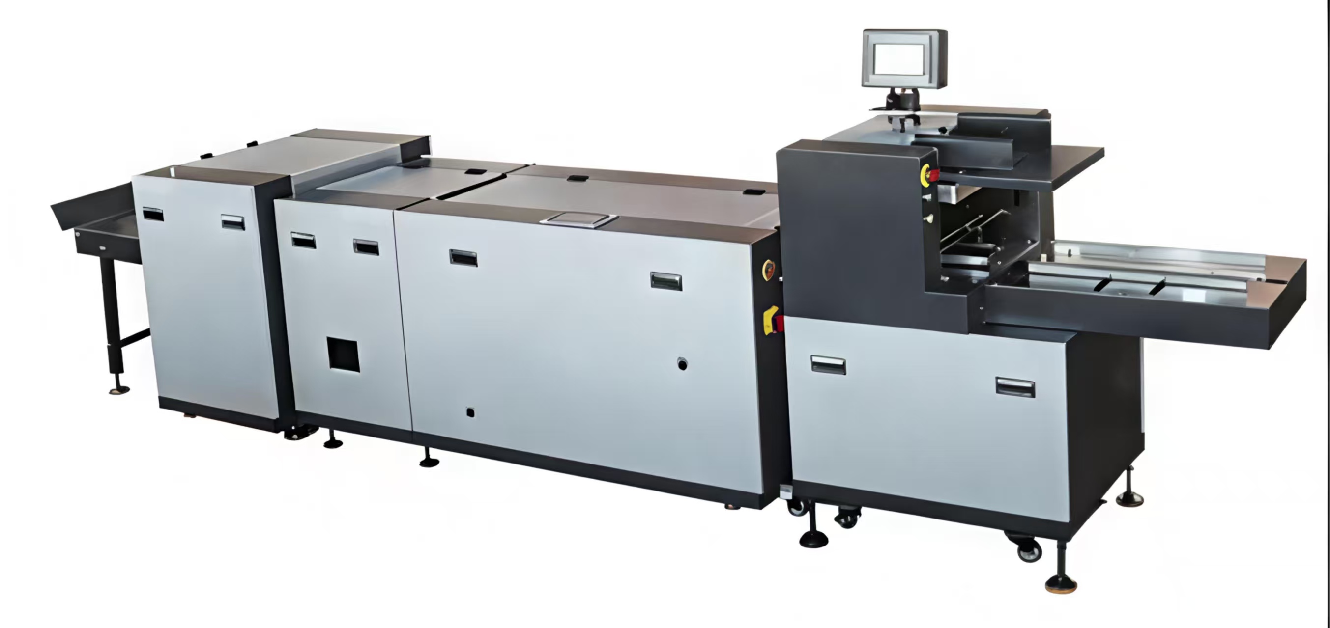 HX480P Booklet Processing Machine servo synchronized feeding multi function integrated line